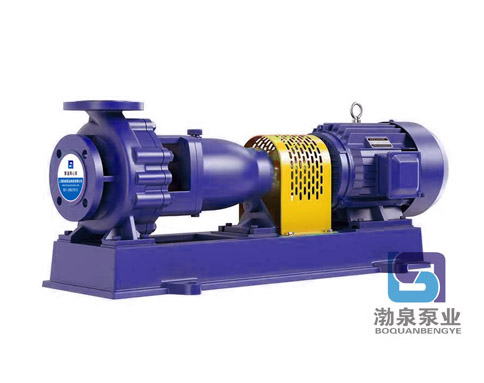 IHF25-20-160_耐酸堿襯四氟乙烯離心泵